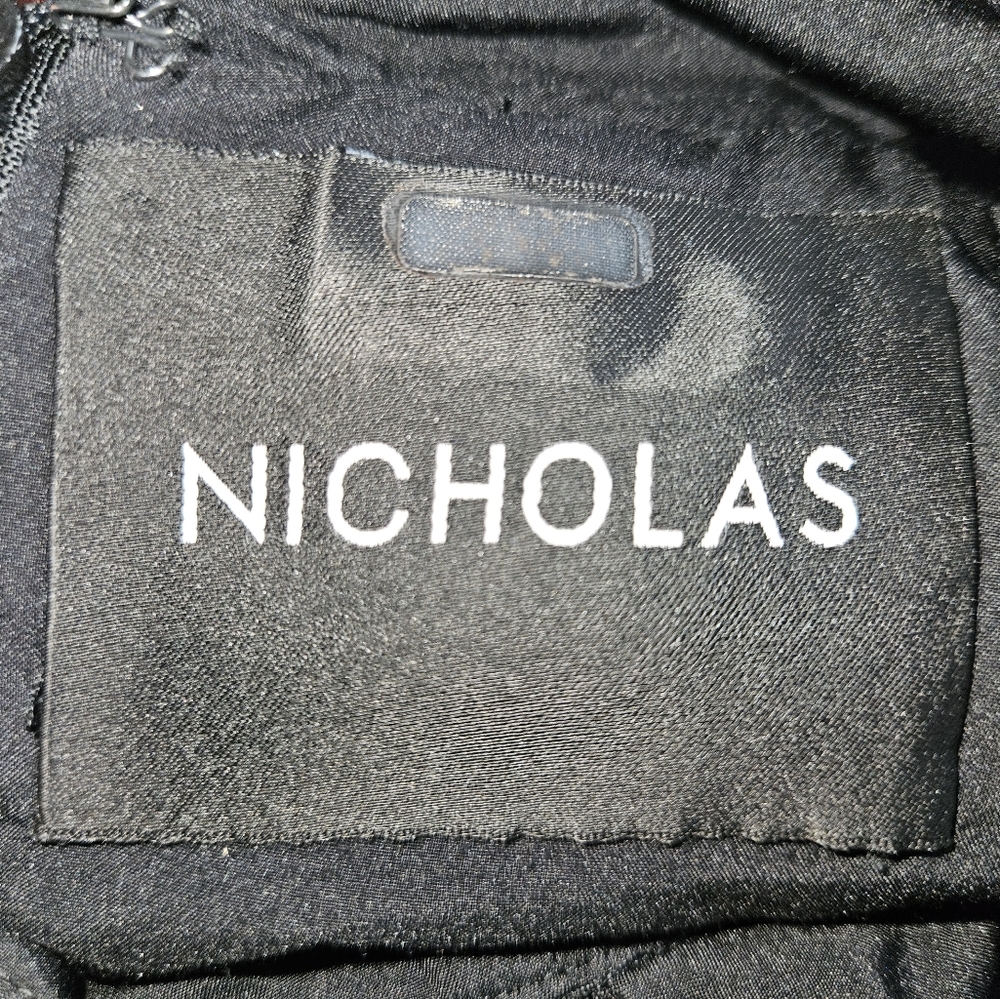 Nicholas Sleek Ponti Split Gown - image 5